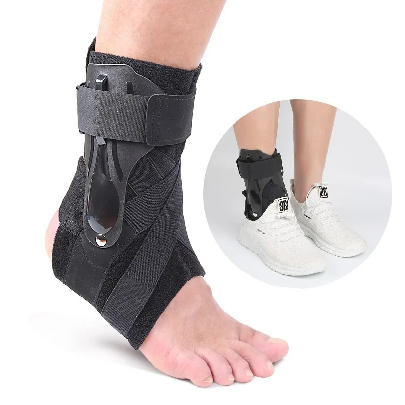 1PC Running Ankle Brace Adjustable Lightweight Sprain Baseball Recovery Ankle Stabilizer Unisex Sport Ankle Joint Brace Support