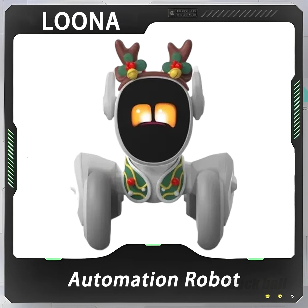 

LOONA Smart Robot Machine Dog Toy Intelligent Pet Companion AI Robot Emotional Dialogue Programming Electronic Desktop Boy Toys