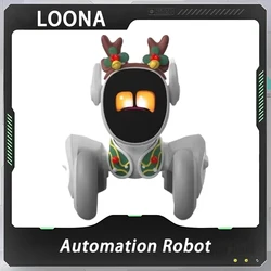 LOONA Smart Robot Machine Dog Toy Intelligent Pet Companion AI Robot Emotional Dialogue Programming Electronic Customized Toys