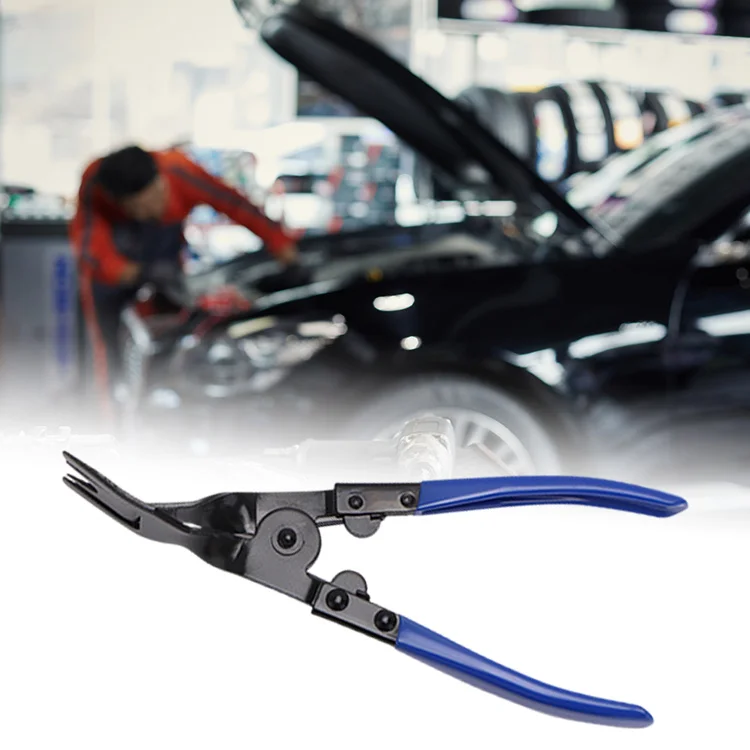 Auto Panel Clip Removal Pliers Creates Leverage Under the Clip Head for Removing Bumper Clips Plastic Rivets