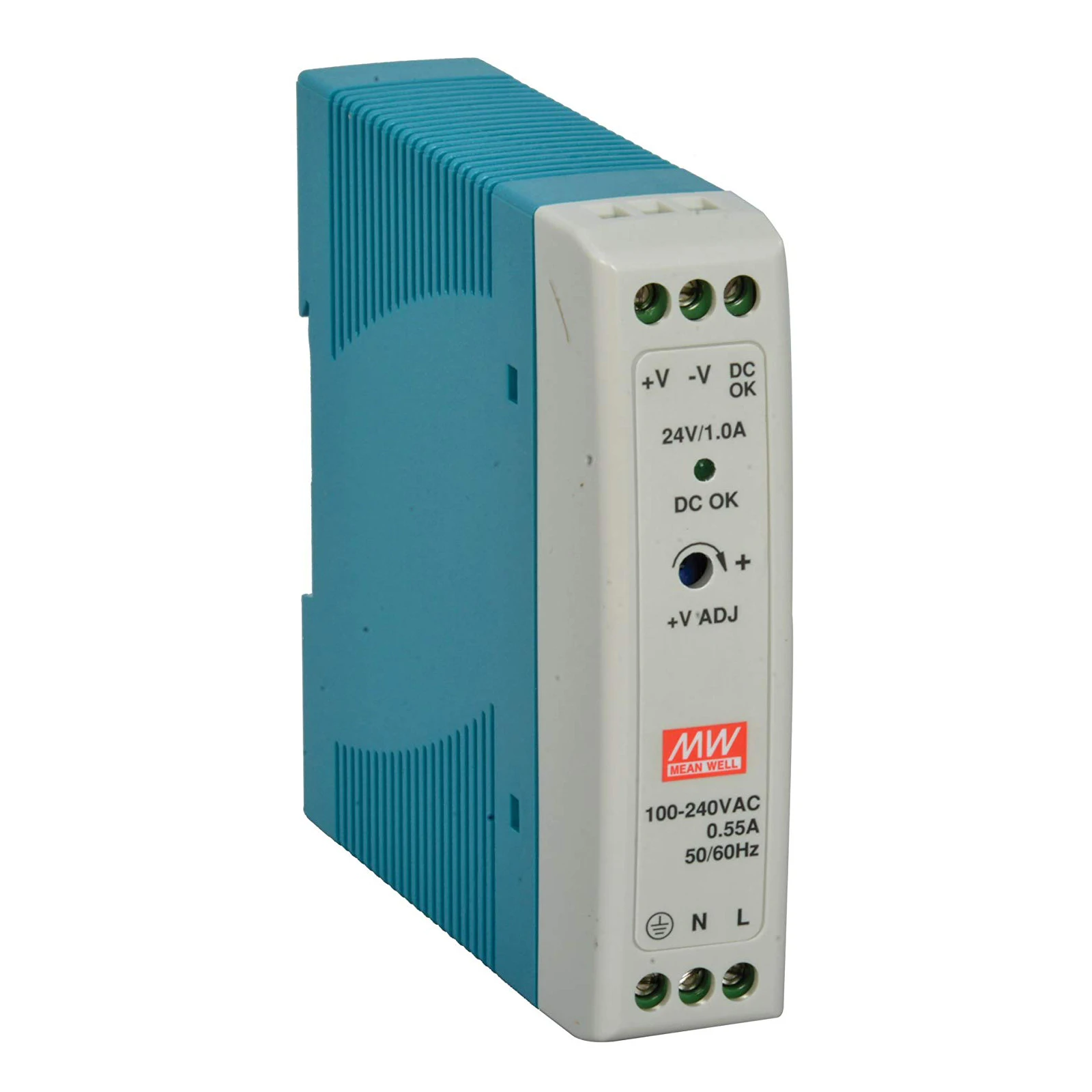 MEAN WELL Industrial DIN RAIL Power Supply 24W 24V 1A