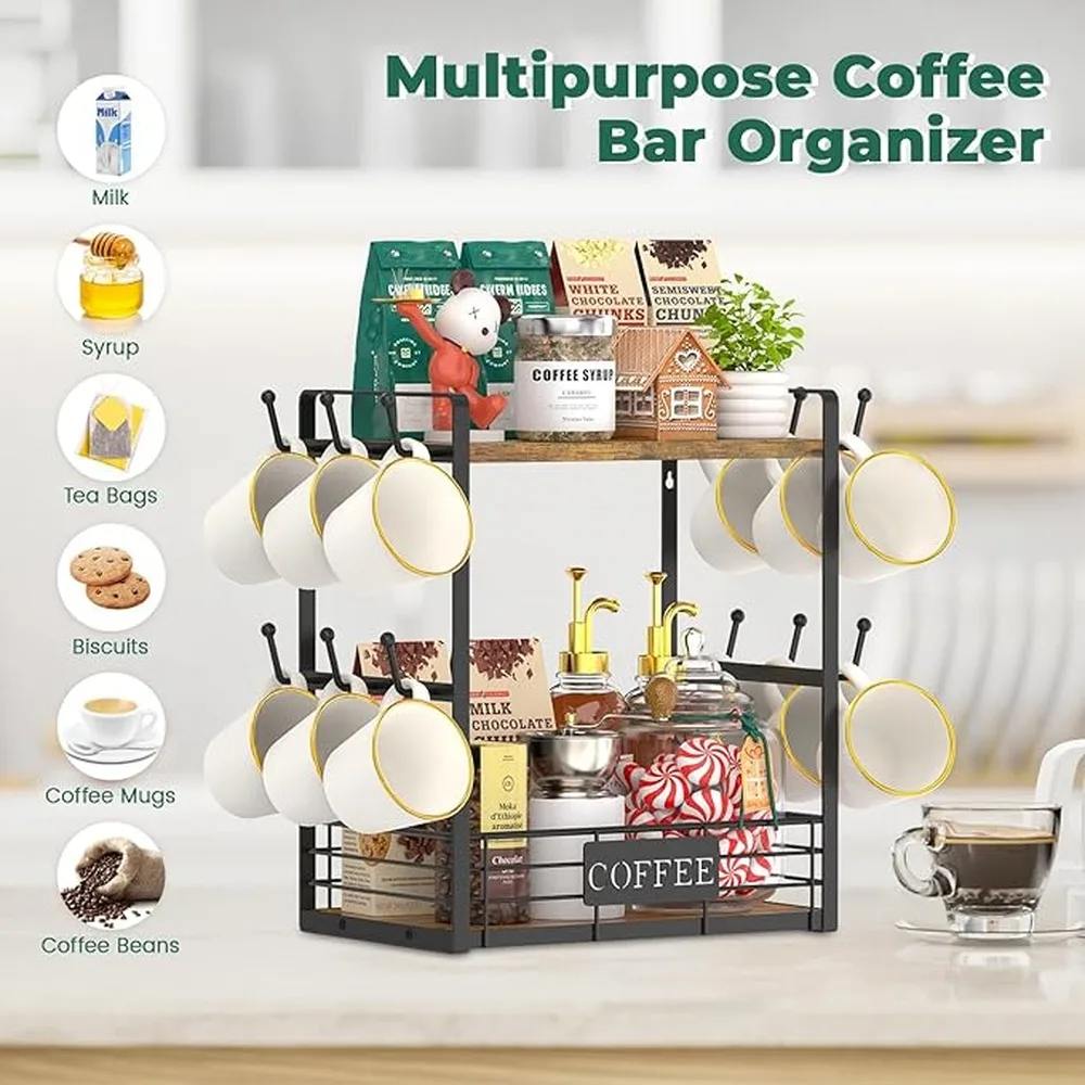 Innovative Mug Display Options And Mug Racks For Wall Optimizing Coffee Display And Coffee