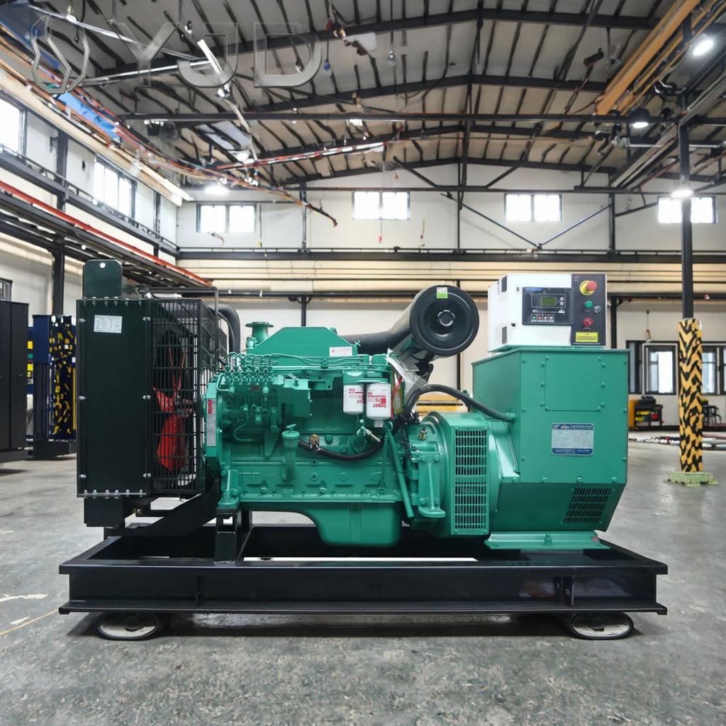 KAICHEN KC120KW 150KVA 120KW Diesel Generator Open Frame Water Cooling System 3 Phase Backup Generator 24V DC Electric Start