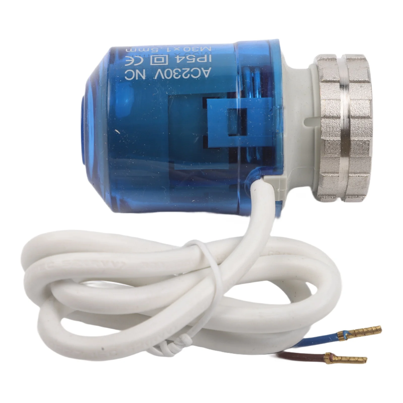AC230V Electric Underfloor Heating Actuator Uses The Thermal Expansion Principle And Is Installed With An M30x1 5 Nut Tools