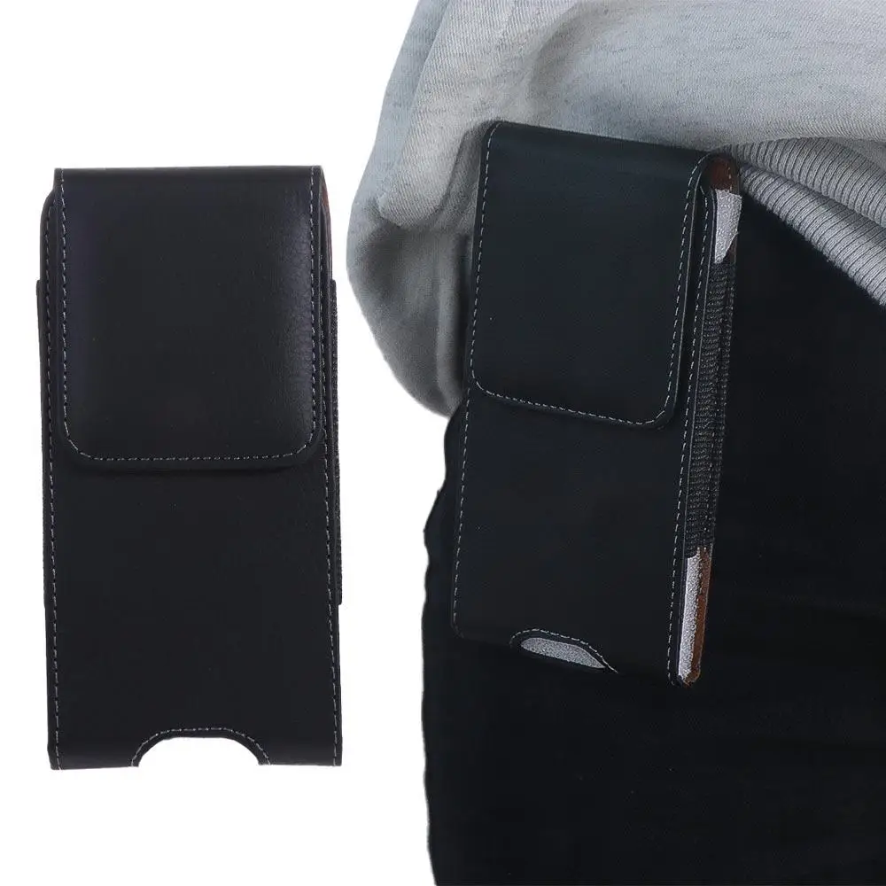 Outdoor Holster Cover Camping Phone Belt Hanging Pouch Leather Phone Case Phone Waist Bag Phone Belt Clip Holster