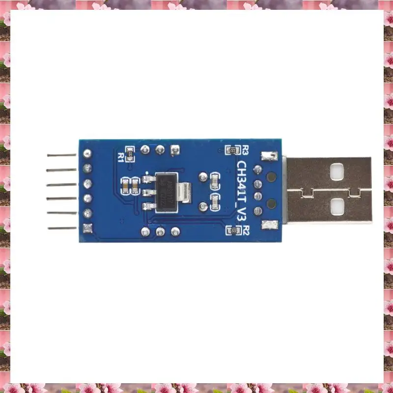 2025 CH341T Two-In-One Module USB To I2C IIC UART USB To TTL Single-Chip Serial Port Downloader,CH341T Two-In-One Module USB To