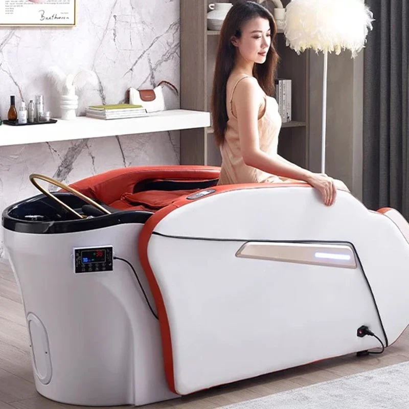 Shampoo Bed Wash Hair Salon Spa Thai Massage Equipment Bac Shampooing Coiffeur a Domicile Chair Beauty Chairs Hydraulic Basin