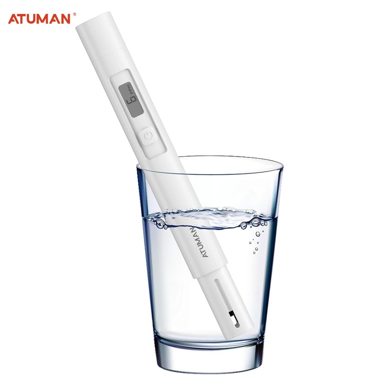 ATuMan TDS Digital Water Purity Measurement Quality Tester Pen High Accuracy Pen for Hydroponics, Household Drinking, Aquarium