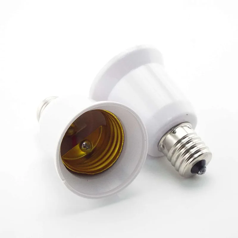 2pcs/5pcs E17 to E27 lamp bulb Base Socket power Adapter E17/E27 Lamp Holder Converter LED Light Bulbs Extend Extension Plug
