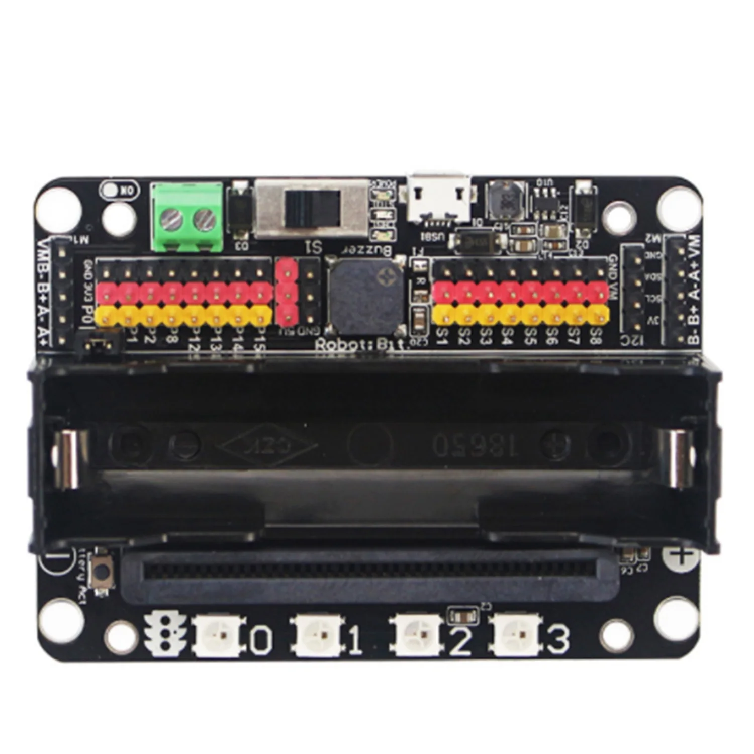 Hot Selling-For MICROBIT Expansion Board For Microbit Adapter Board Smart Car Programming Robot DIY Expansion Python,For MICROBI