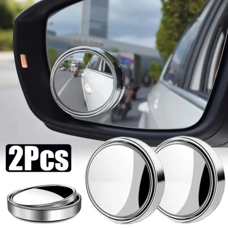 

Car Rearview Mirror Small Circular Mirror High-definition Auxiliary Wide-angle Mirror Convex Surface