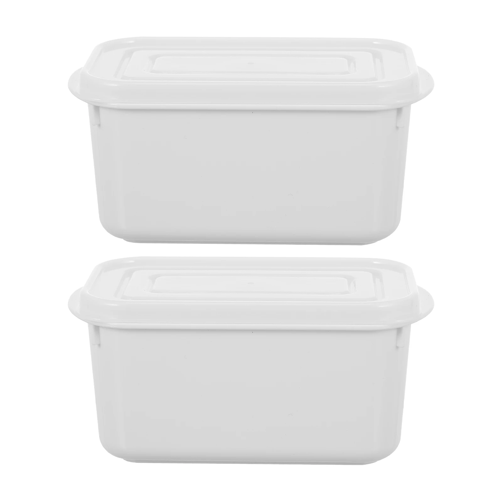 2 قطعة صندوق حفظ الطعام سطح أملس مختومة تصميم الغبار برهان زبدة صندوق الغذاء الحاويات لوازم بار المطبخ #6