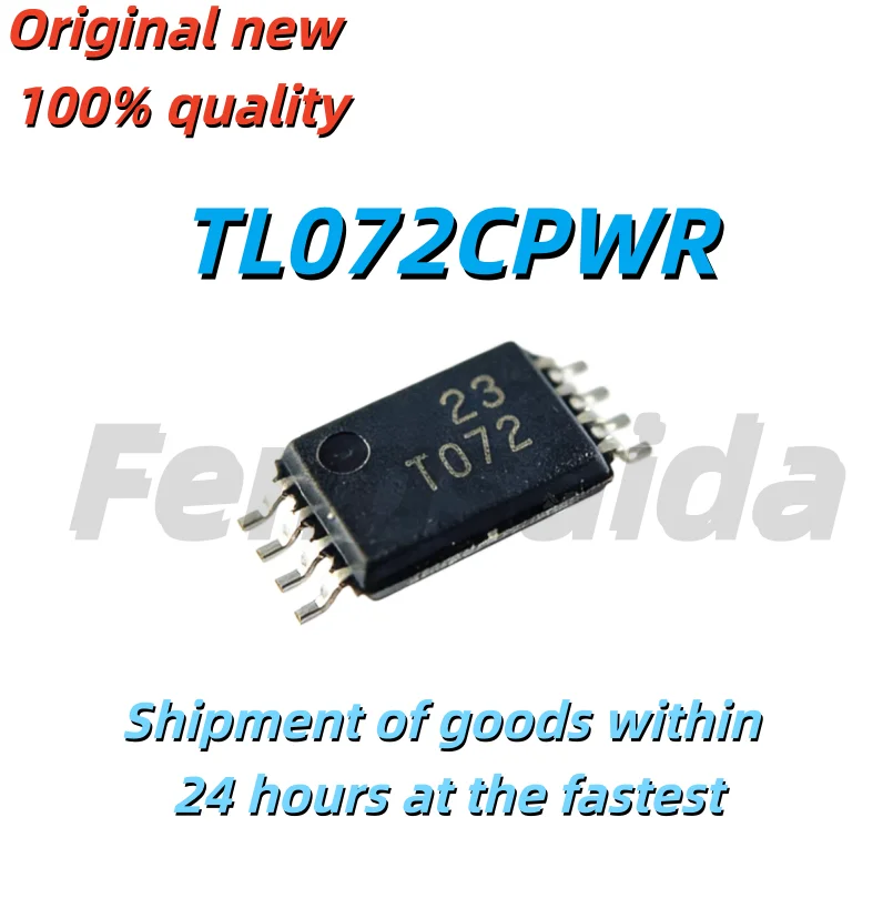 (5 Pieces) 100% 새 TL072CPWR TL072CPW TL072 T072 msop-8
