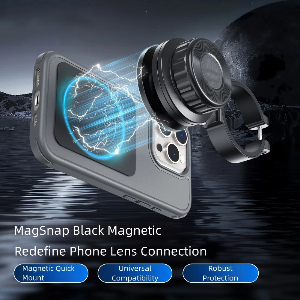 磁気電話クリップ接眼レンズコネクタ 36-46/45-55 ミリメートルアルミ合金望遠レンズ接眼レンズホルダー電話レンズ補助部品