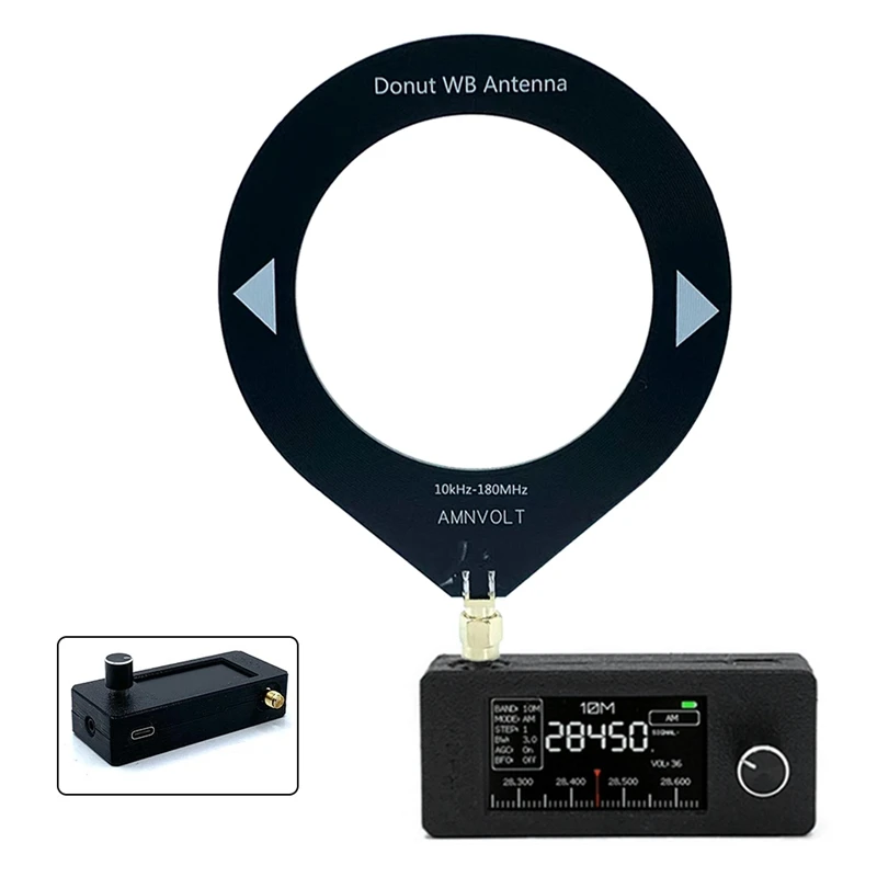 ●SI4732 Mini Radio Receiver 9.9KHz-181MHz Portable Shortwave Radio Receiver SW LW AM FM SSB Mini SI4732 Radio
