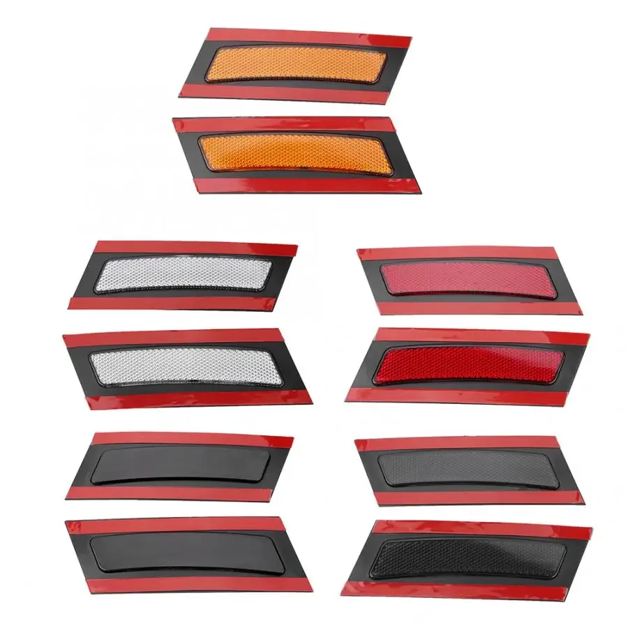 

Пара левых и правых светоотражающих полос для BMW X5 E70 2007-2010, передний бампер, указатель поворота, боковой габаритный фонарь 63217162547 63217162548