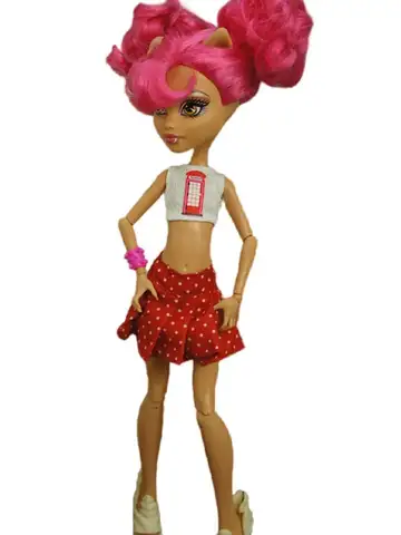 Dockdrottningar Kvalitetsklänning Monstering High Dockkläder Set Mjuka Vardagskläder Handgjorda Kläder Outfit Docktutu Klänningar 10 best sales Monster High-tillbehör - №10
