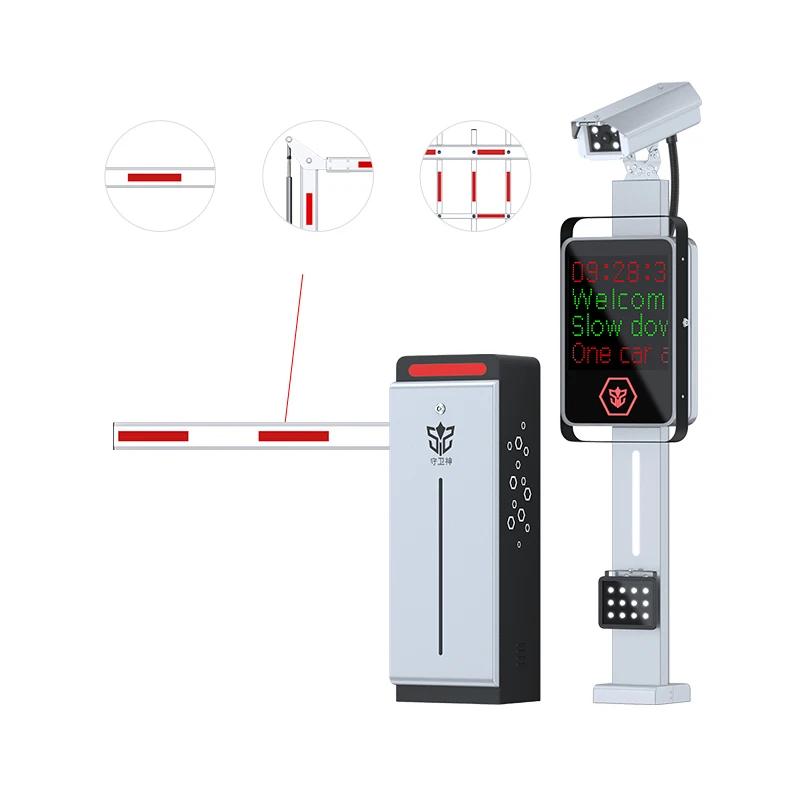 Uhf Rfid Tag Parking Anpr System Parking Management System License Plate Recognition