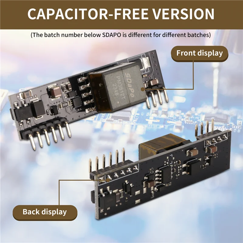 T31C-SDAPO DP9700 Version ohne Kondensator, Docking mit AG9700 POE-Modul 12 V 1 A
