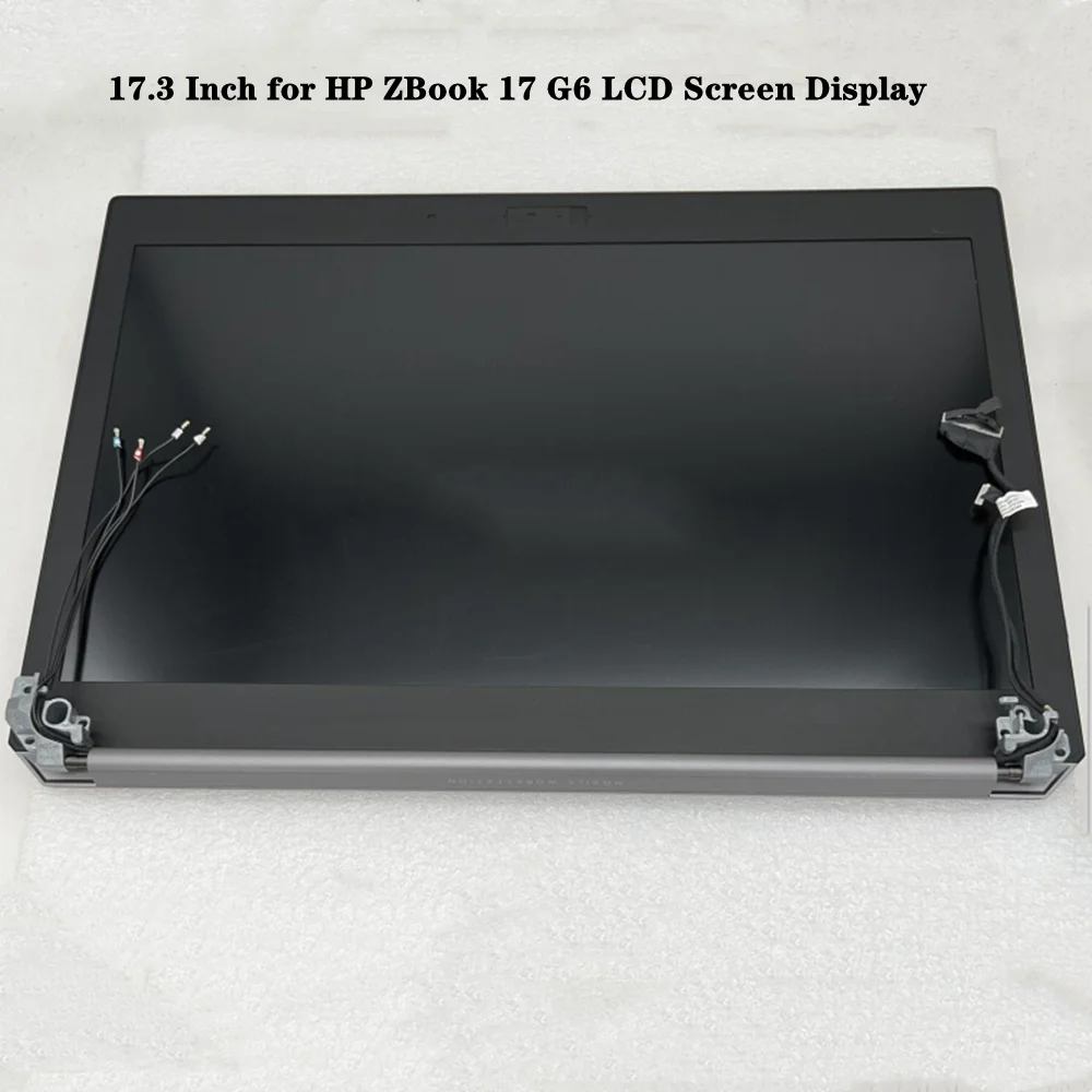 17.3 Inch for HP ZBook 17 G6 LCD Screen Display Complete Assembly Upper Part 4K UHD 3840x2560