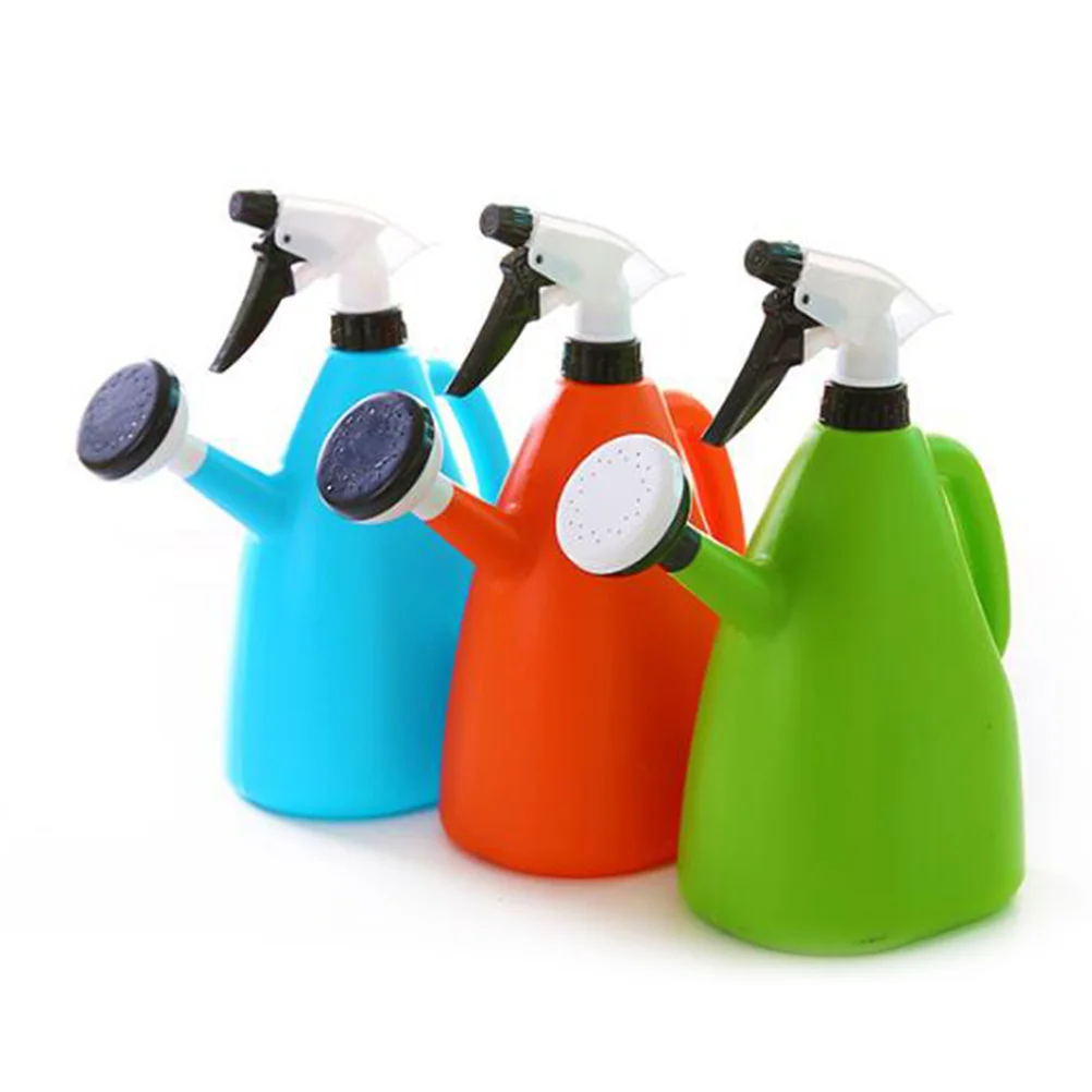 

Watering Can Pot Sprayer Bottle Mister 1 Liter 2 in 1 Hand Pressure Trigger Spray for Indoor Plants Garden Flowers Gardening