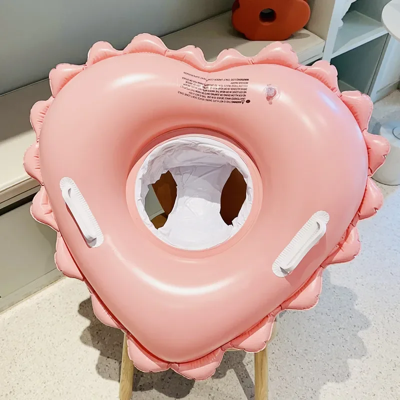 Flotador inflable para piscina, tubo de natación de amor, accesorio de natación, anillo de natación para deportes acuáticos de verano, flotador circular de natación