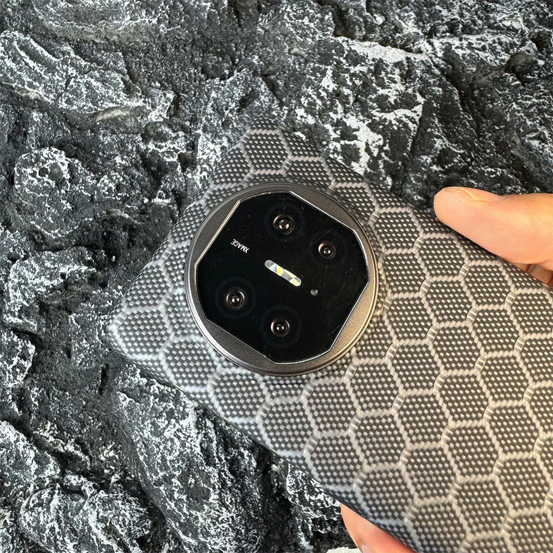 ACC-funda de teléfono de fibra de carbono para Huawei Mate X5, con funda de teléfono de fibra de aramida Magsafe, ultrafina, anticaída, Business Shell
