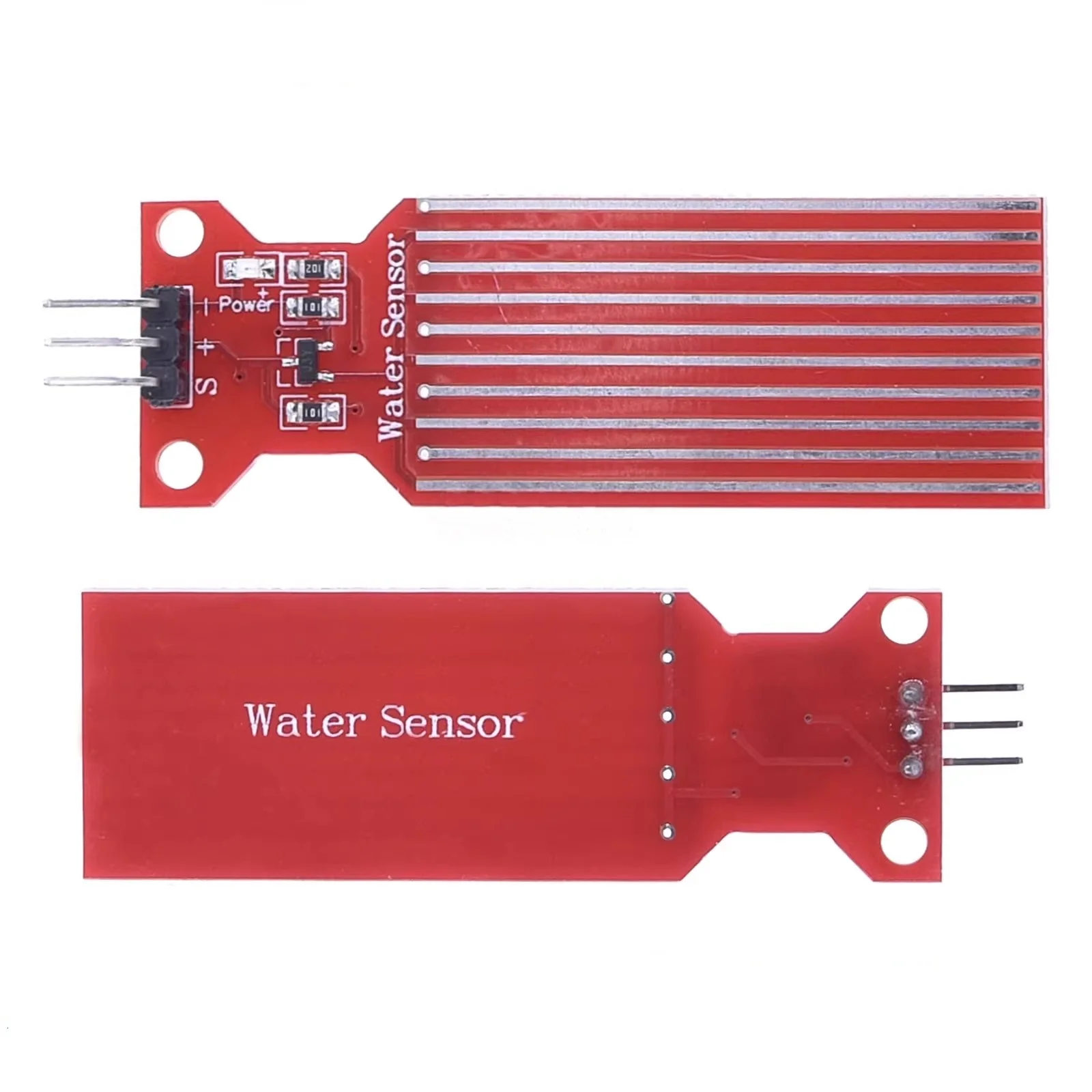 10pcs  Water level sensor water depth detection water droplet sensor water depth detection module NEW