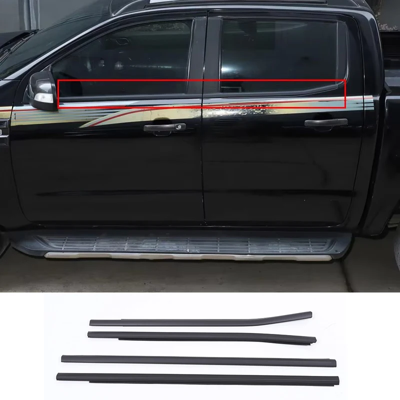 

For Ford Ranger 2013-2021 window exterior strip sealing strip window sealing rubber strip automotive protective accessories