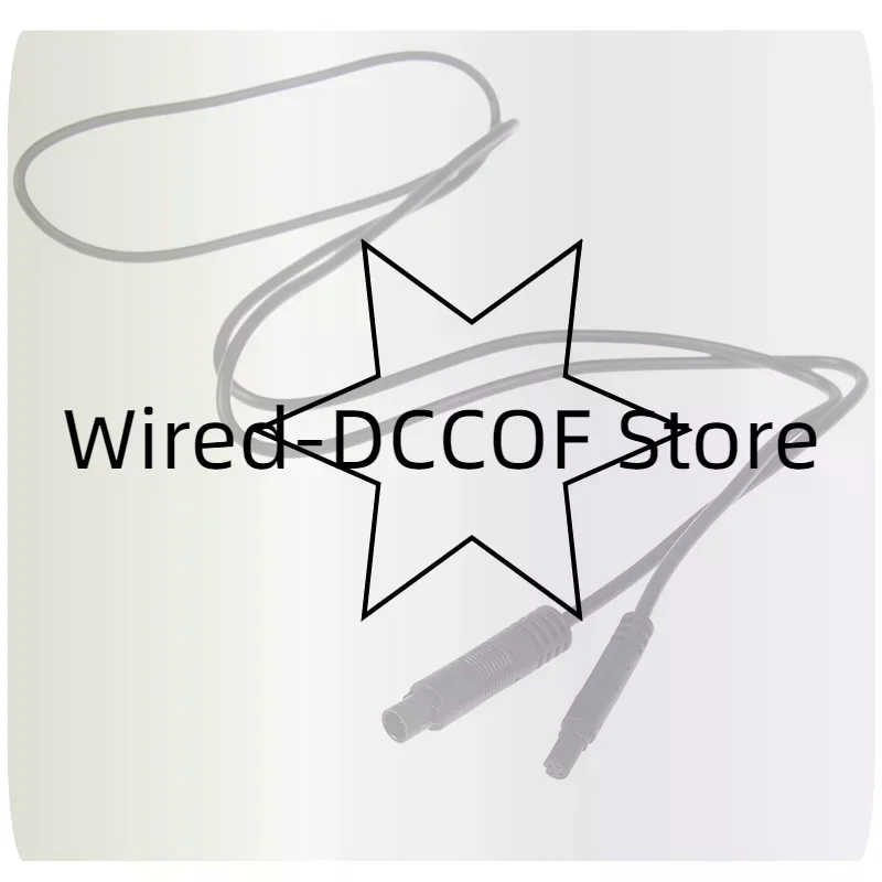 1Pcs Black Reversing Camera Extension Cord 4 Core Car Rear View Image Recorder 4P Cable