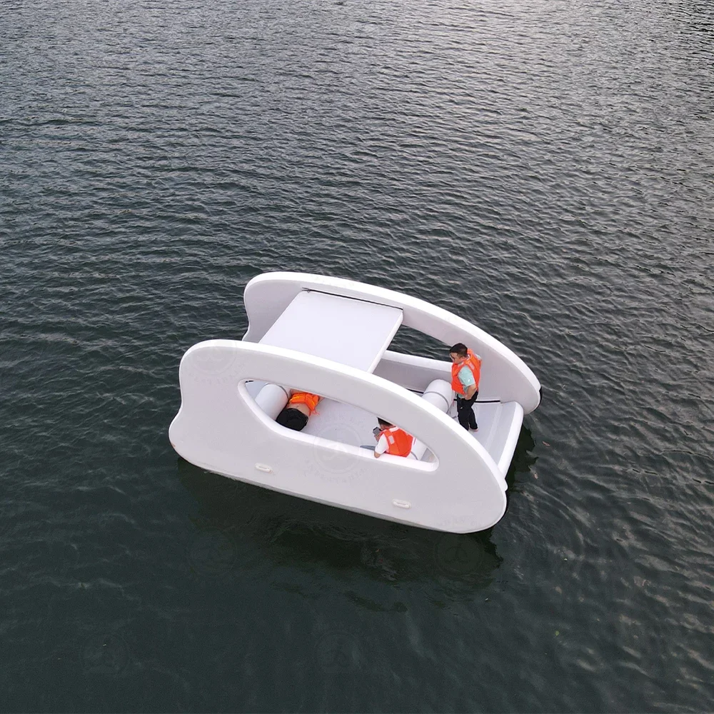 China Manufacture Portable Drop Stitching Electric Inflatable Boats Solar Marine Boat for Rentals