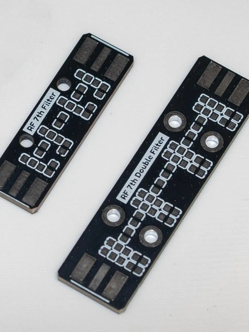LC RC filter test board RF debugging empty board low pass high pass band pass band resistance attenuation PCB small board