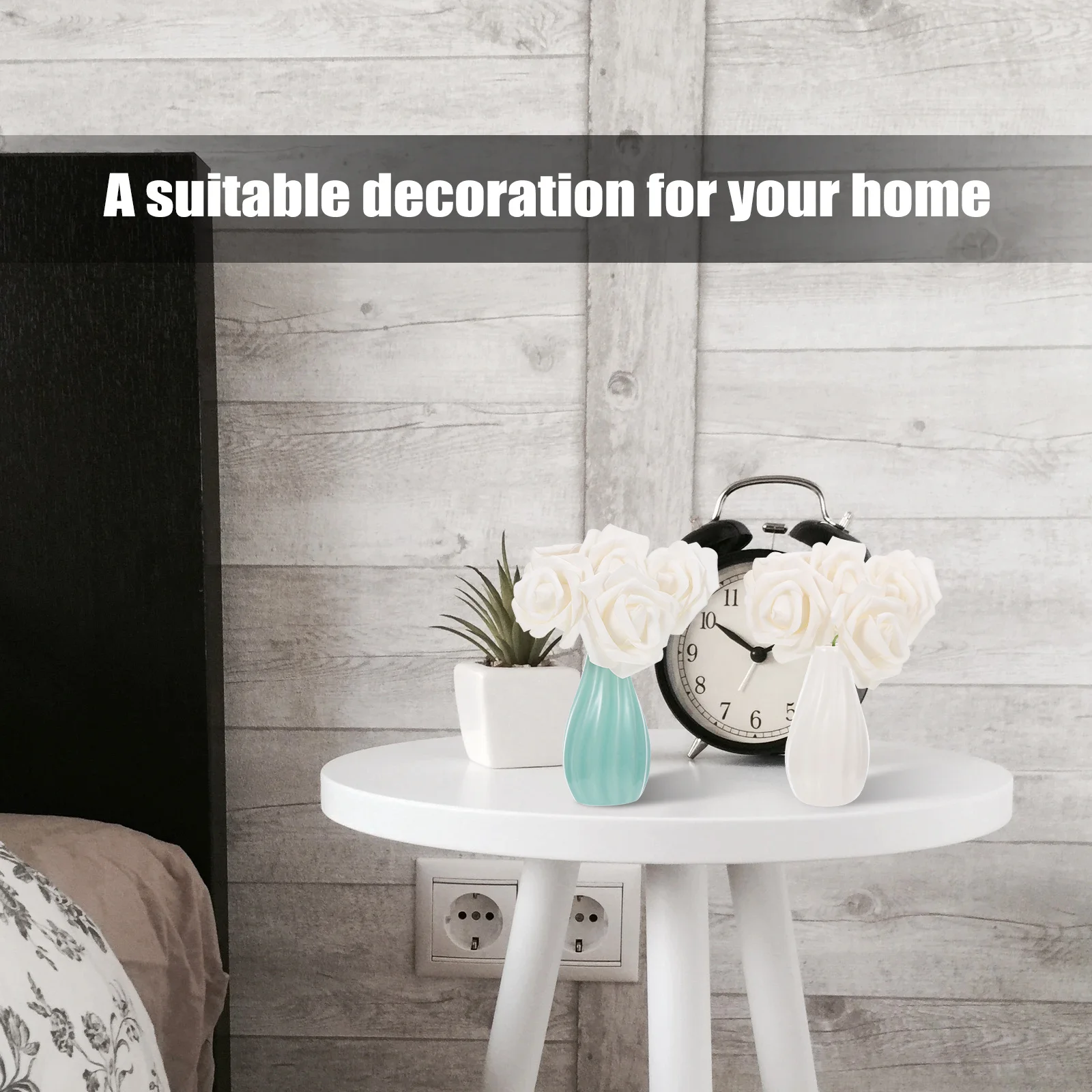 

3Pcs Creative Flower Vase Set Elegant Ceramic Container for Plants and Flowers Modern Decorative Vase for Living Room Bedroom