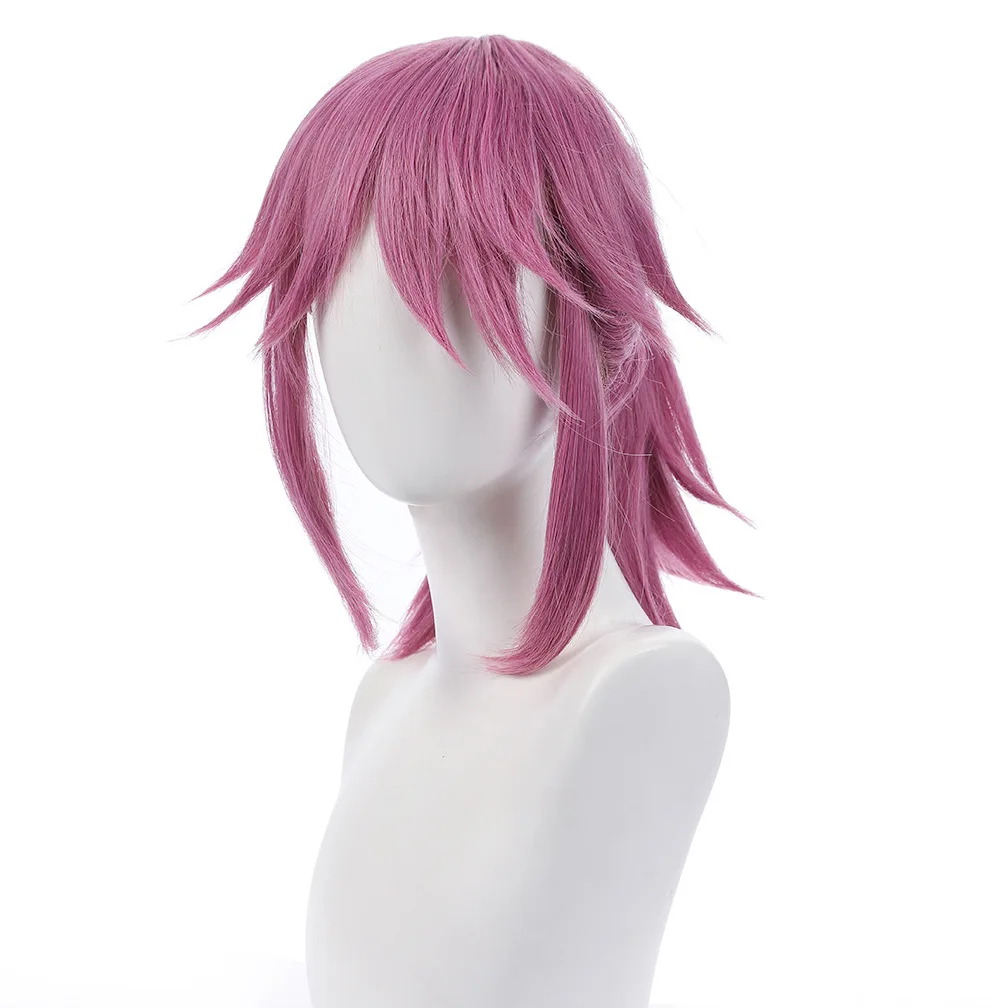 Peluca sintética larga y recta para Cosplay con flequillo, pelo de fiesta de disfraces de fibra resistente al calor ajustable para mujer, juego de rol de Anime