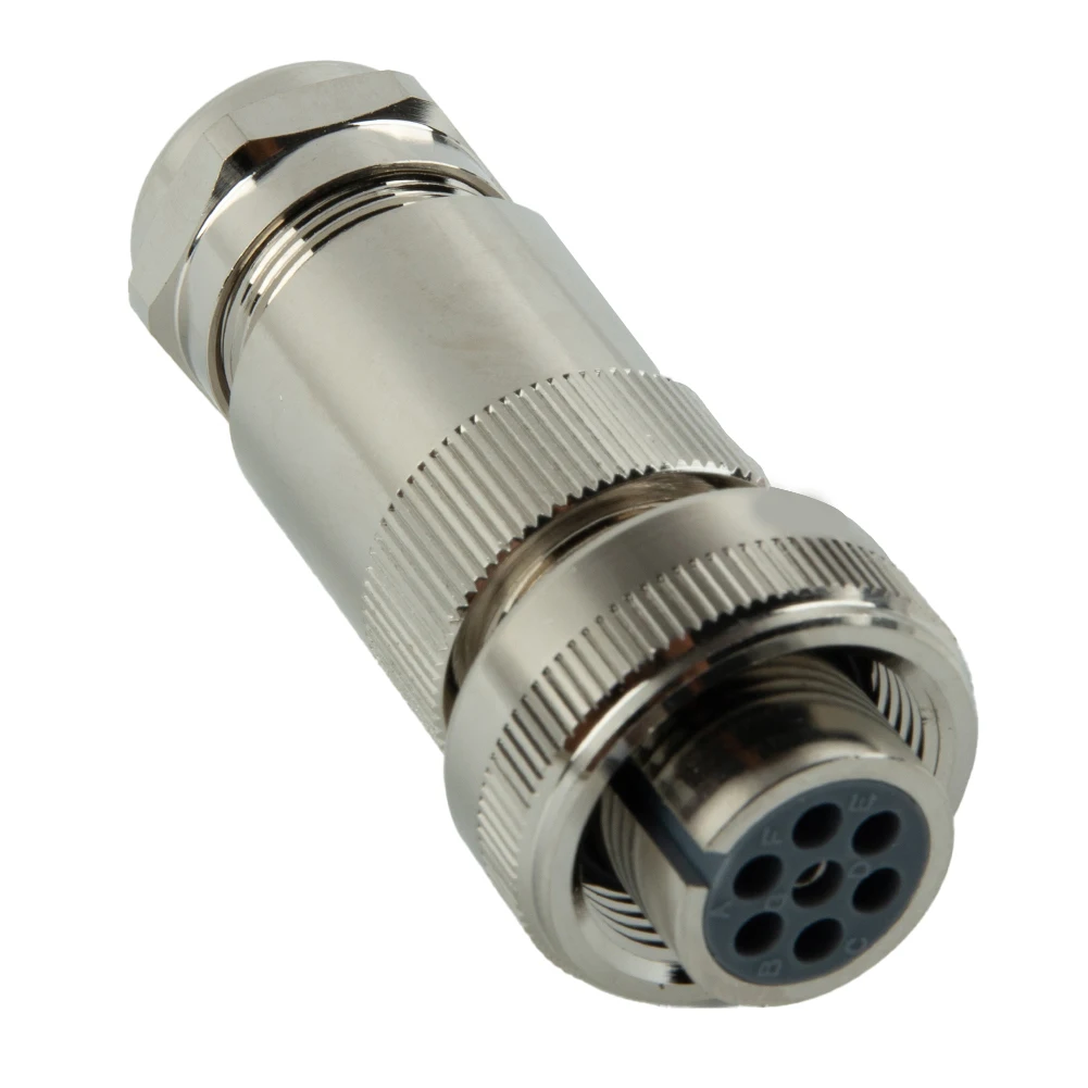 Valve 7 Pin Connector for Bosch Rexroth for 7p Proportional Valve R900021267 R900217845 R900223890 Valve 7 Pin