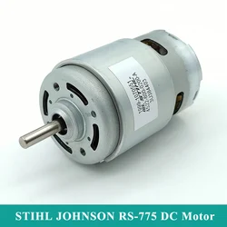 JOHNSON RS-775 DC Motor Engine DC 12V 18V 24V High Speed Power Dual Ball Bearing 42mm Motor DIY Drill Circular Saw Garden Tools