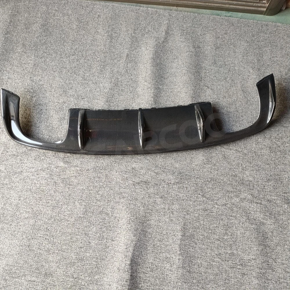 Carbon Fiber Car Rear Bumper Lip Spoiler Diffuser for Audi A3 Sline S3 Sedan 4 door Not A3 Standard 2014 2015 2016 Car Styling view 6