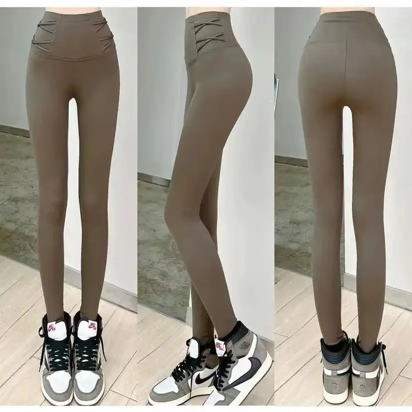 

Бесшовные леггинсы женские для велотренировок, устойчивые к приседаниям, спортивные леггинсы на флисовой подкладке, прямые полосатые, сине-белые, для тренировок с геометрическим рисунком, подходят