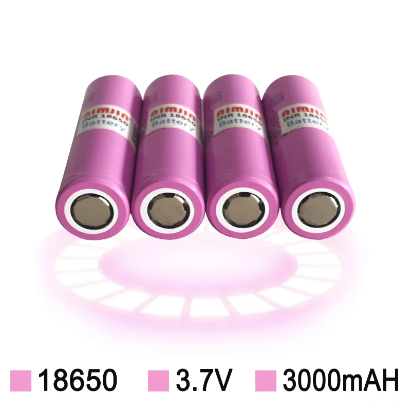 INR18650 30Q 3.7V 18650 Battery 3000mAh 20A Discharge Li-ion Rechargeable Battery ,for All Kinds of Electronic Products