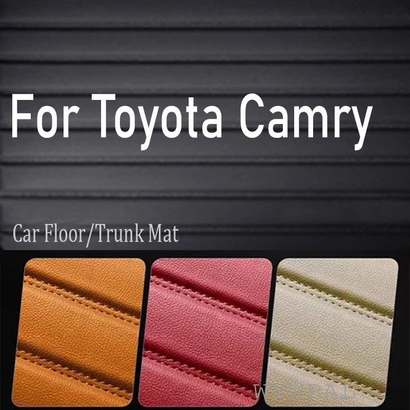

Luxury Car Mats For Toyota Camry Daihatsu Altis XV30 2002~2006 Durable Carpet Rugs Leather Floor Mat Anti Dirt Pad Accessories