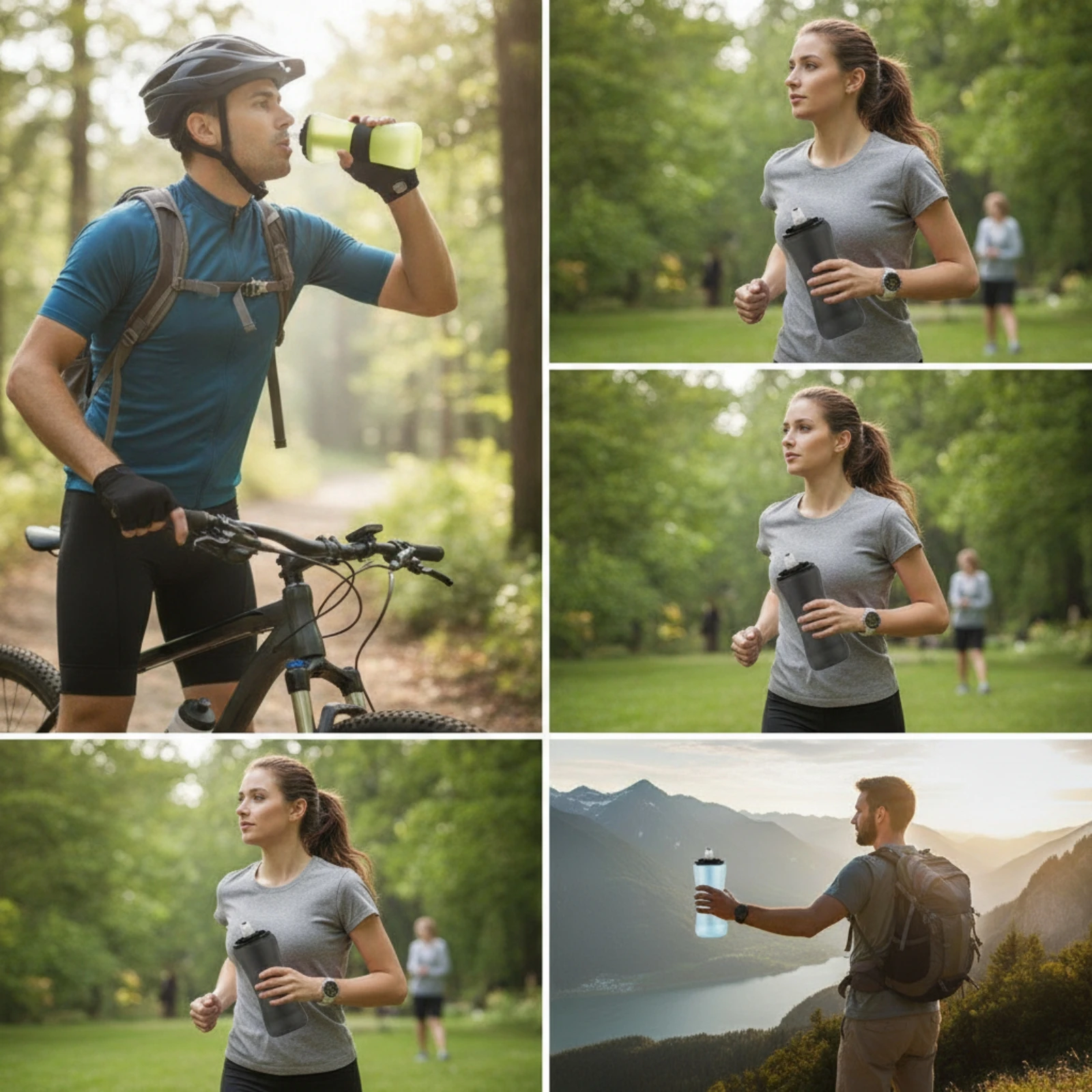 Foldable Water Bottle Leakproo - Collapsible Water Bottle ulasan dan harga