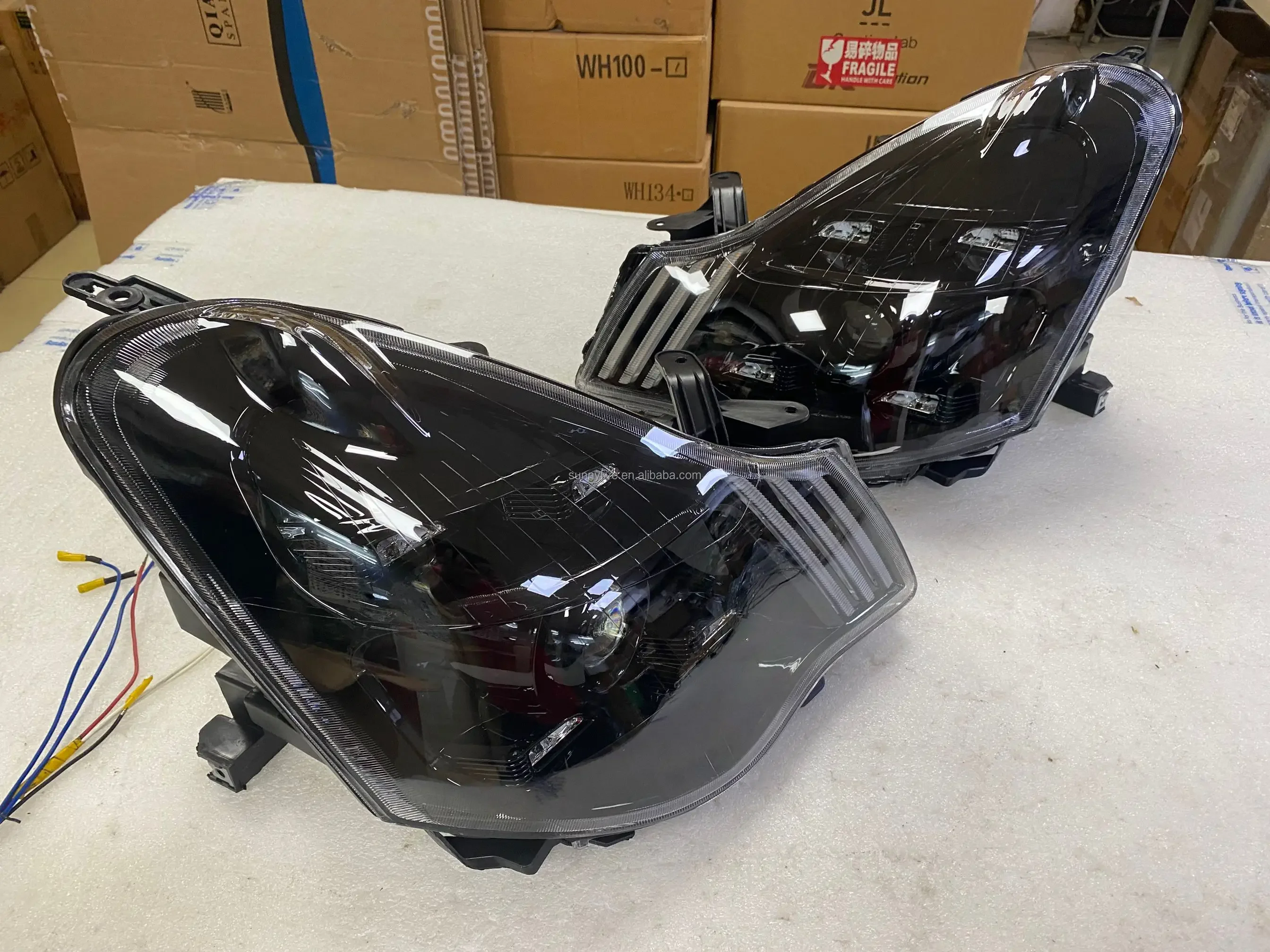 Picture 4: 2008  Sylphy  Sentra Angel Eyes LED Head Lamp Head Lights Front Light for NISSAN