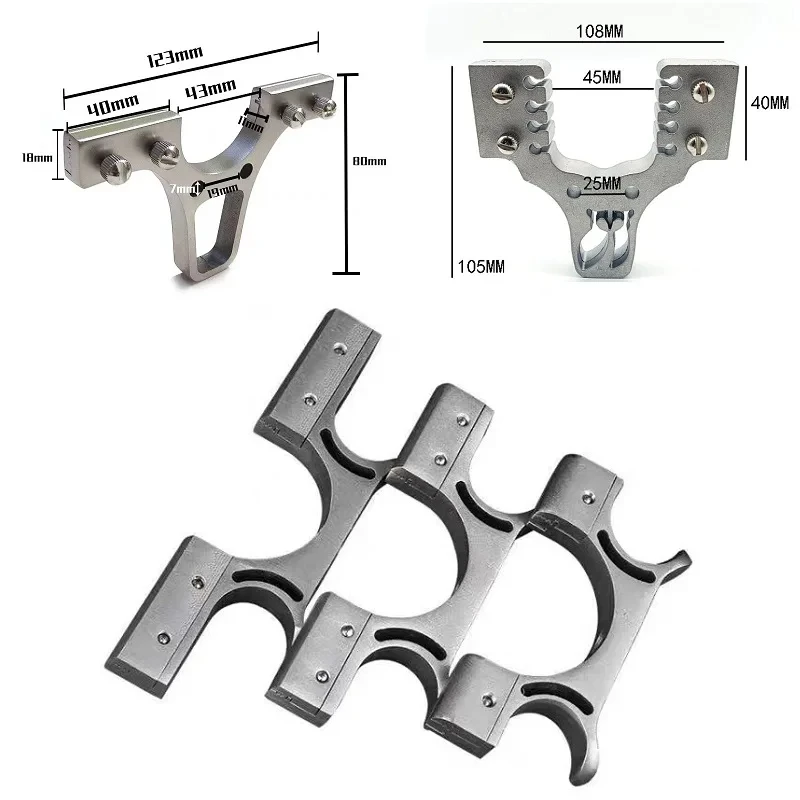 Cabezal tirachinas multifuncional acero inoxidable – Recambio para arco outdoor - imagen 2