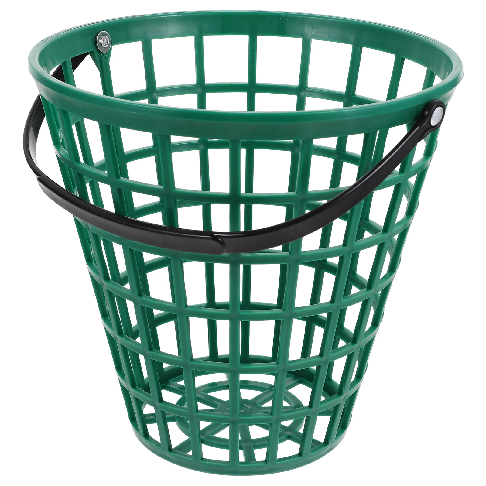 Golf Man Bucket with Lid Golfball Container Handle Baseball Basket Range Buckets