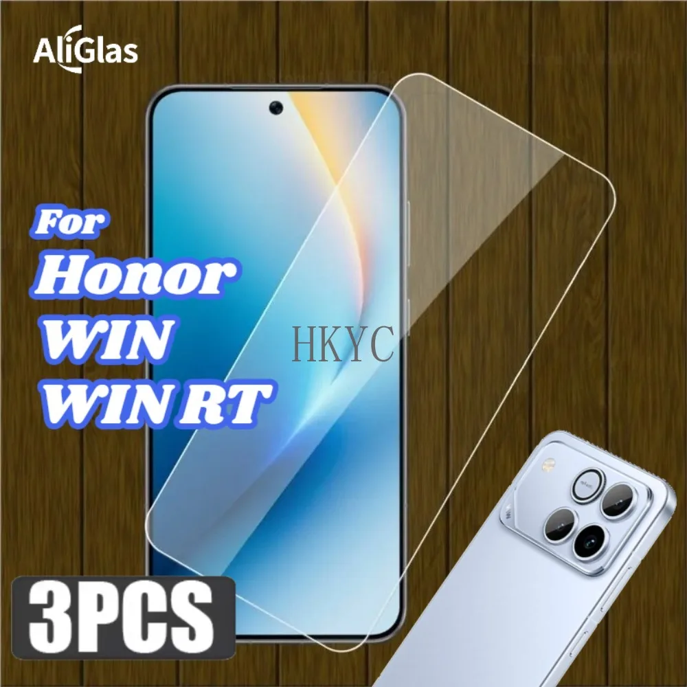 

3pcs Tempered Glass for Honor WIN Series Ultra Clear Premium Protective Screen Protector Film High-definition For Honor Win RT