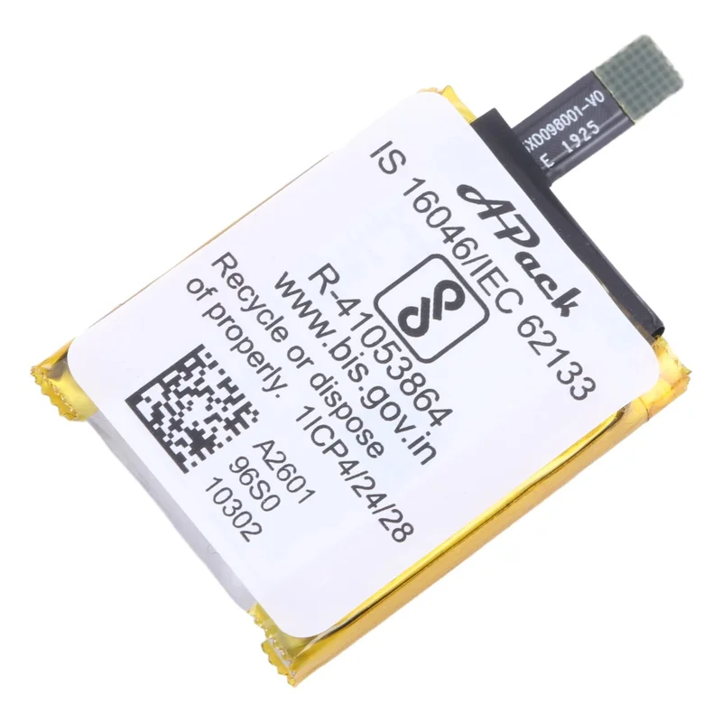 For Apack APP00302 Watch Battery Replacement 300mAh