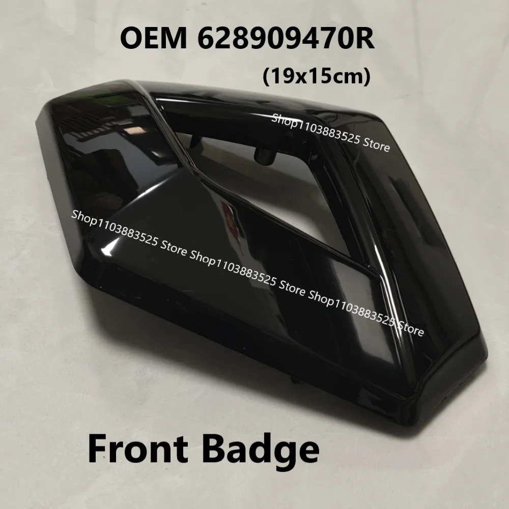 

OEM 628909470R 19x15 см черный/серебристый значок передней эмблемы автомобиля для Renault Captur Clio 4 MK4 Fluence Megane, аксессуары для значков