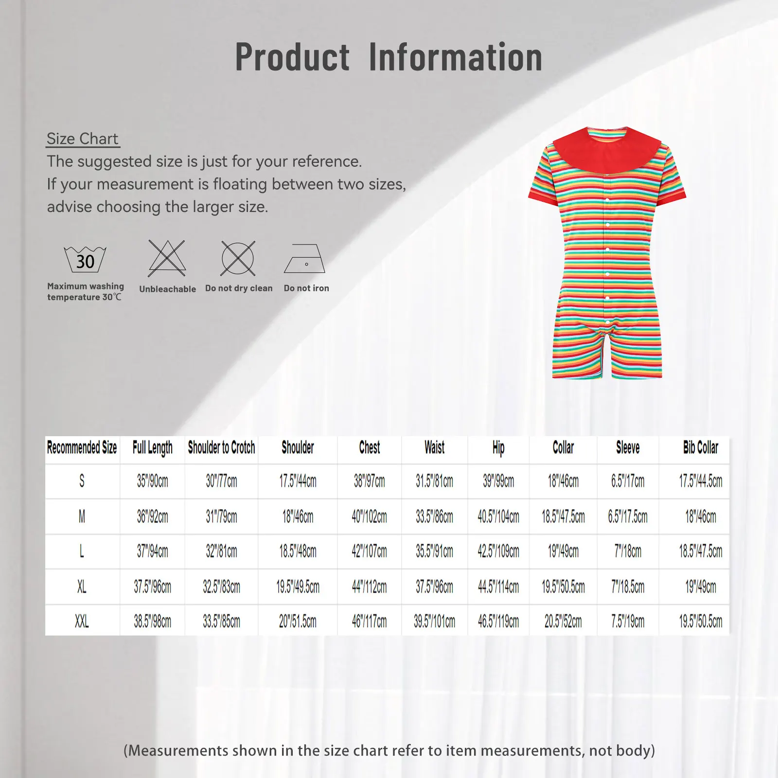 Mens Striped Pajamas Bodysuit Front Button-down Short Sleeve Shorts Bottom One-piece Loungewear Nightgown for Home Leisure