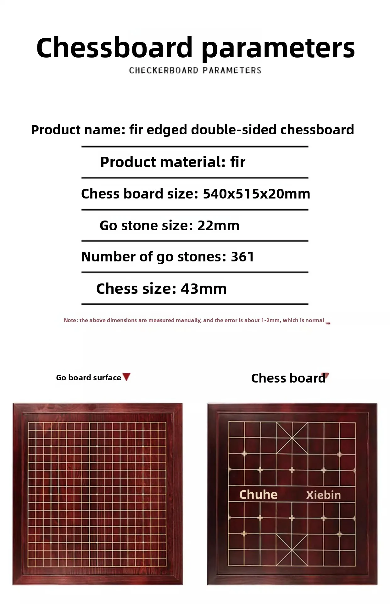 Go échiquier étudiant débutant ensemble enfants édition adulte échecs en bois massif 2-en-1 Yunzi Gobang véritable