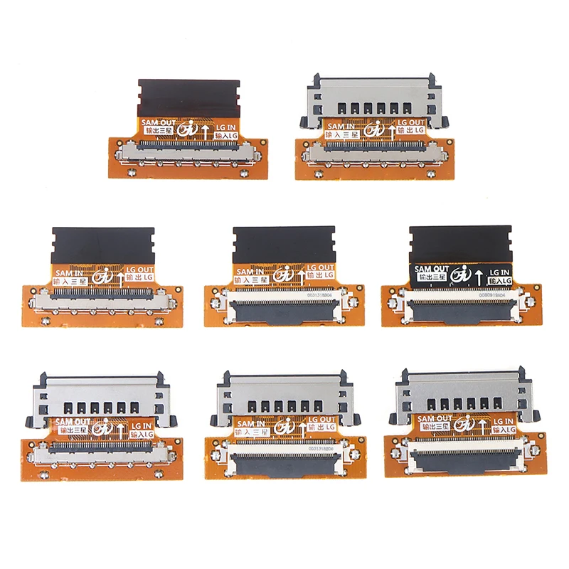 【C】1pcs FHD LVDS LVDS 51pin SAM Turn Cable Connector Cable Adapter Board